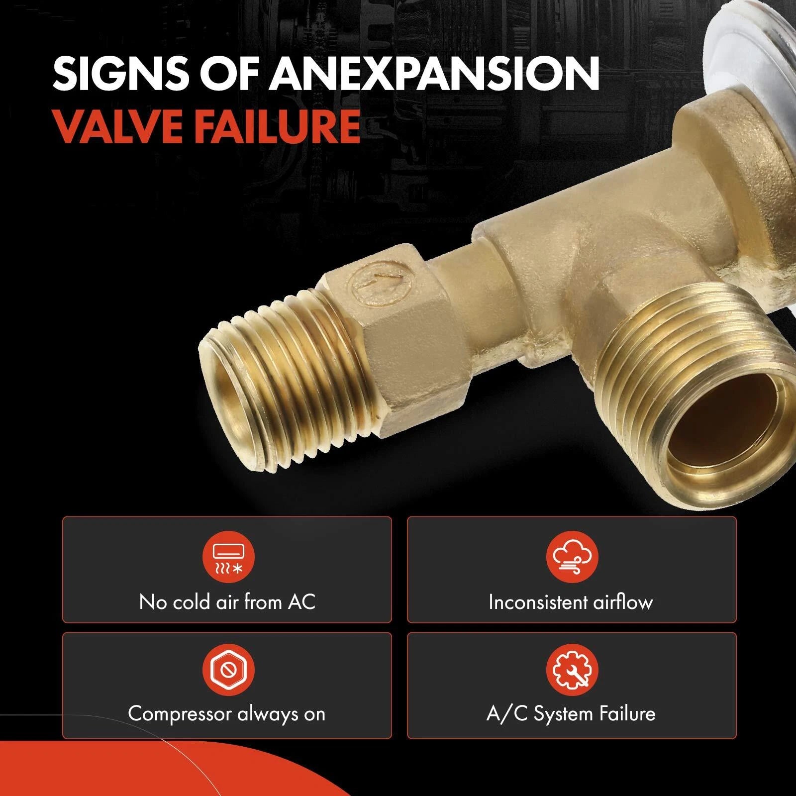 A/C Expansion Valve for Ford Explorer, Freestar, Mercury Monterey (2002-2007)