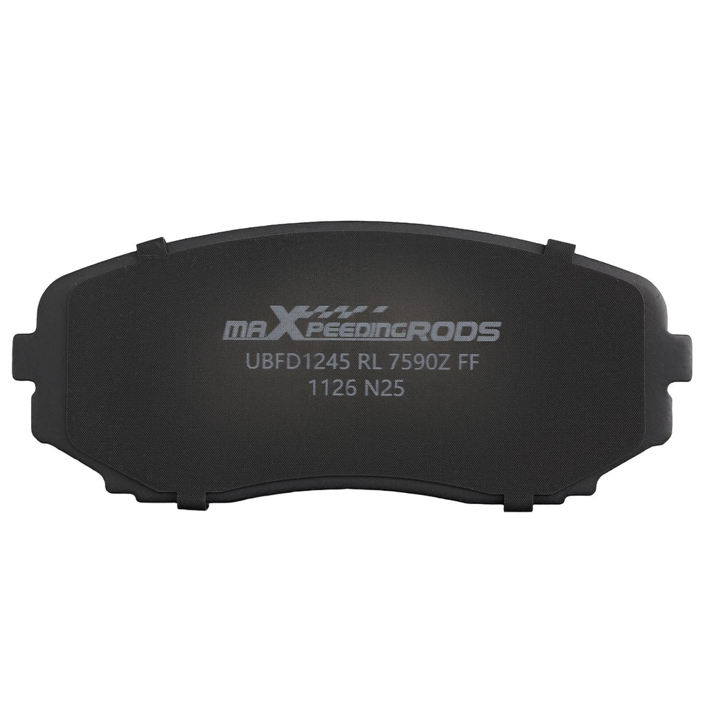 Front and Rear Ceramic Brake Pads for Ford Edge and Lincoln MKX (2011-2015)