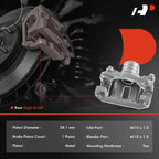 Pair Rear Brake Calipers for Nissan Pathfinder (2005-2012)