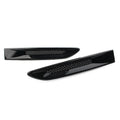 Black Front Side Fender Air Vent Grille Trim for Jaguar XE F-Pace (2015-2023)