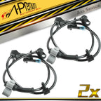 2X ABS Wheel Speed Sensor Front for Cadillac Escalade (2002–2020)