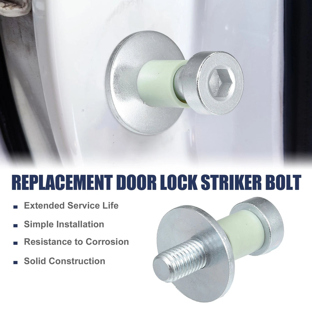 2 Pcs Door Latch Lock Striker Bolts 9601750 for GMC Jimmy 