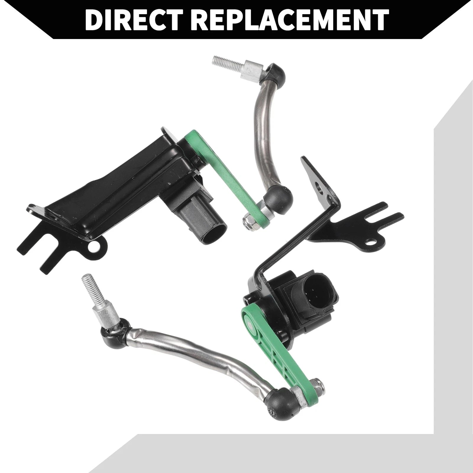 Set of 2 Suspension Ride Height Level Sensors for Audi Q5 (2009–2017)