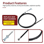 Rear Hand Park Brake Cable for Yamaha Grizzly 350 YFM350 IRS (2007–2011)