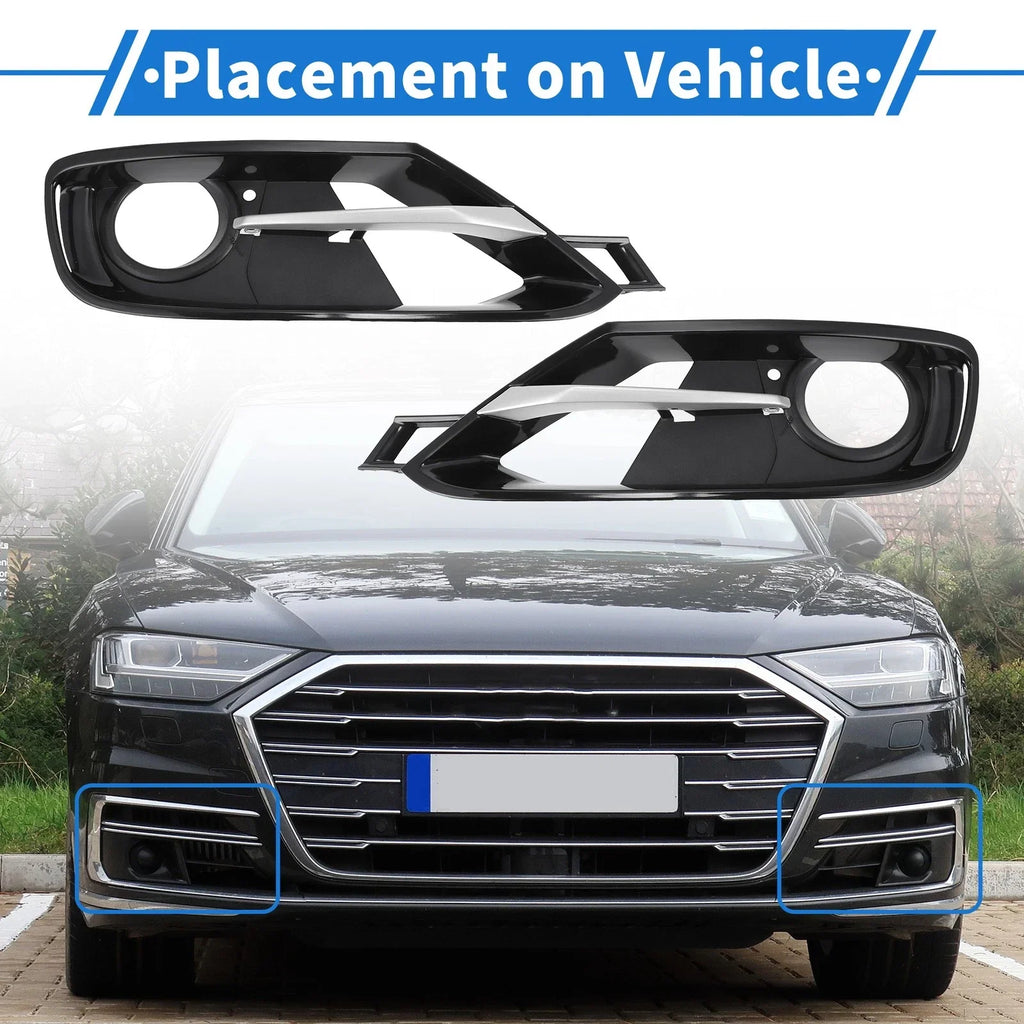 1 Set Front Left/Right Fog Light Grill for BMW 3 Series