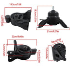 Set of 4 Engine Motor & Transmission Mounts for Hyundai Sonata (2011â2014)