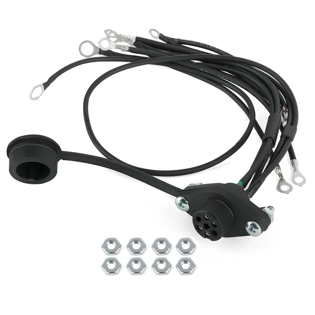 5-Prong Replacement Socket Receptacle Harness Kit for