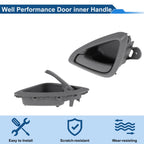 Front Passenger Side Interior Door Handle for Chevrolet Sail (2010–2014) Gray