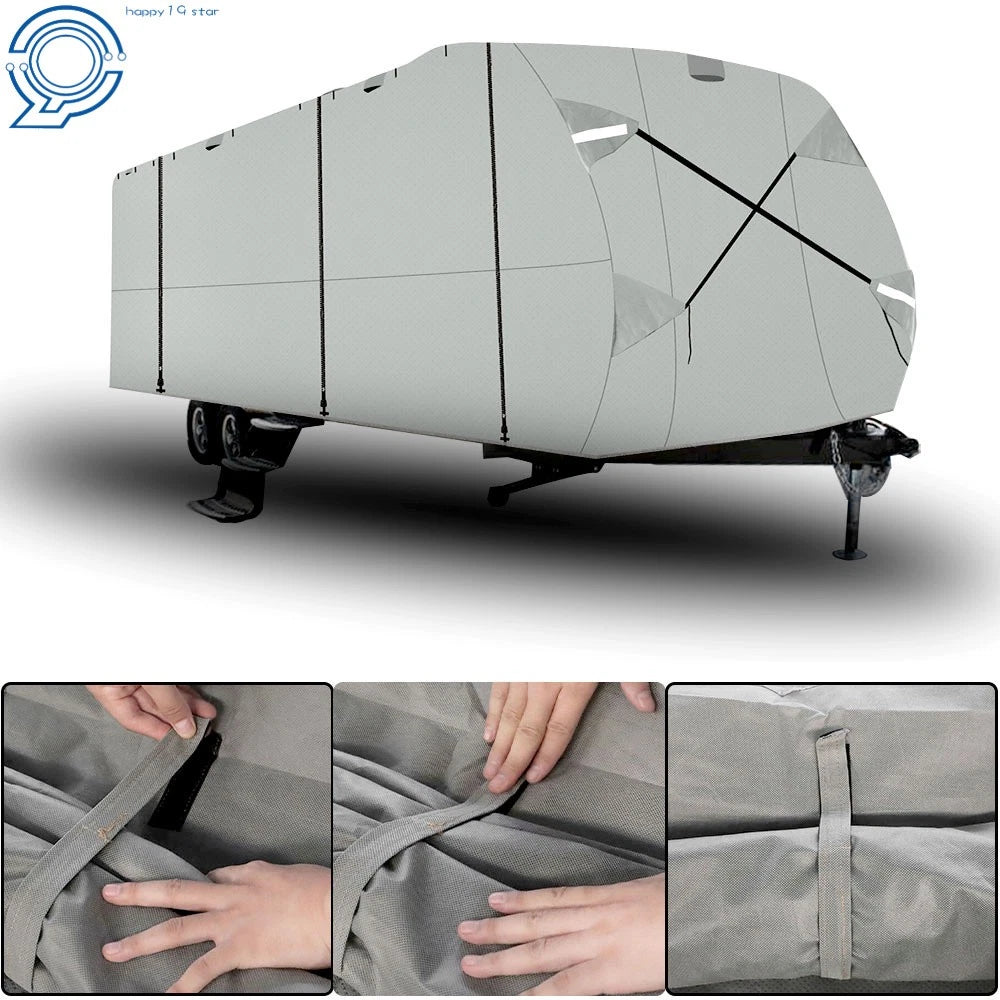 4-Ply Waterproof Cover for 20'-22' Travel Trailer
