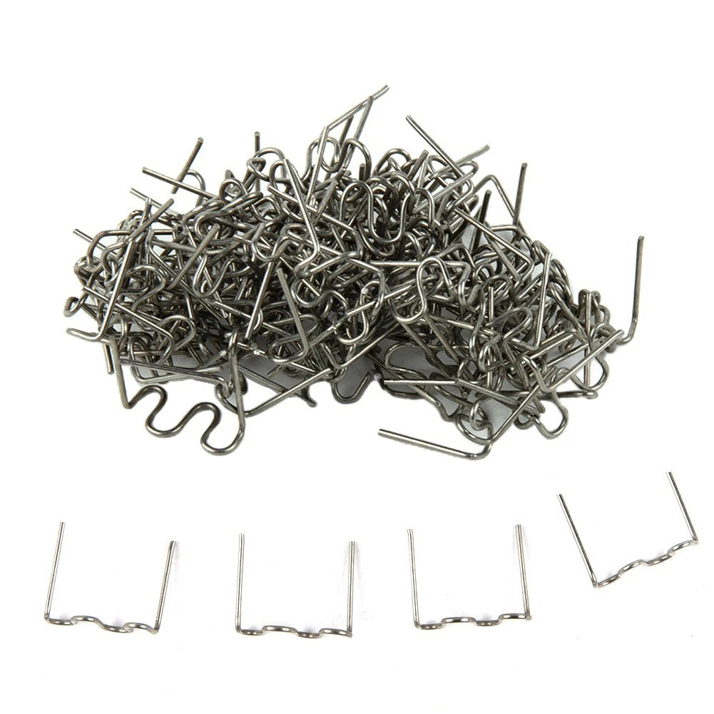 100Pcs Hot Stapler Staples for Plastic Welder Tool (Car Bumper Repair)