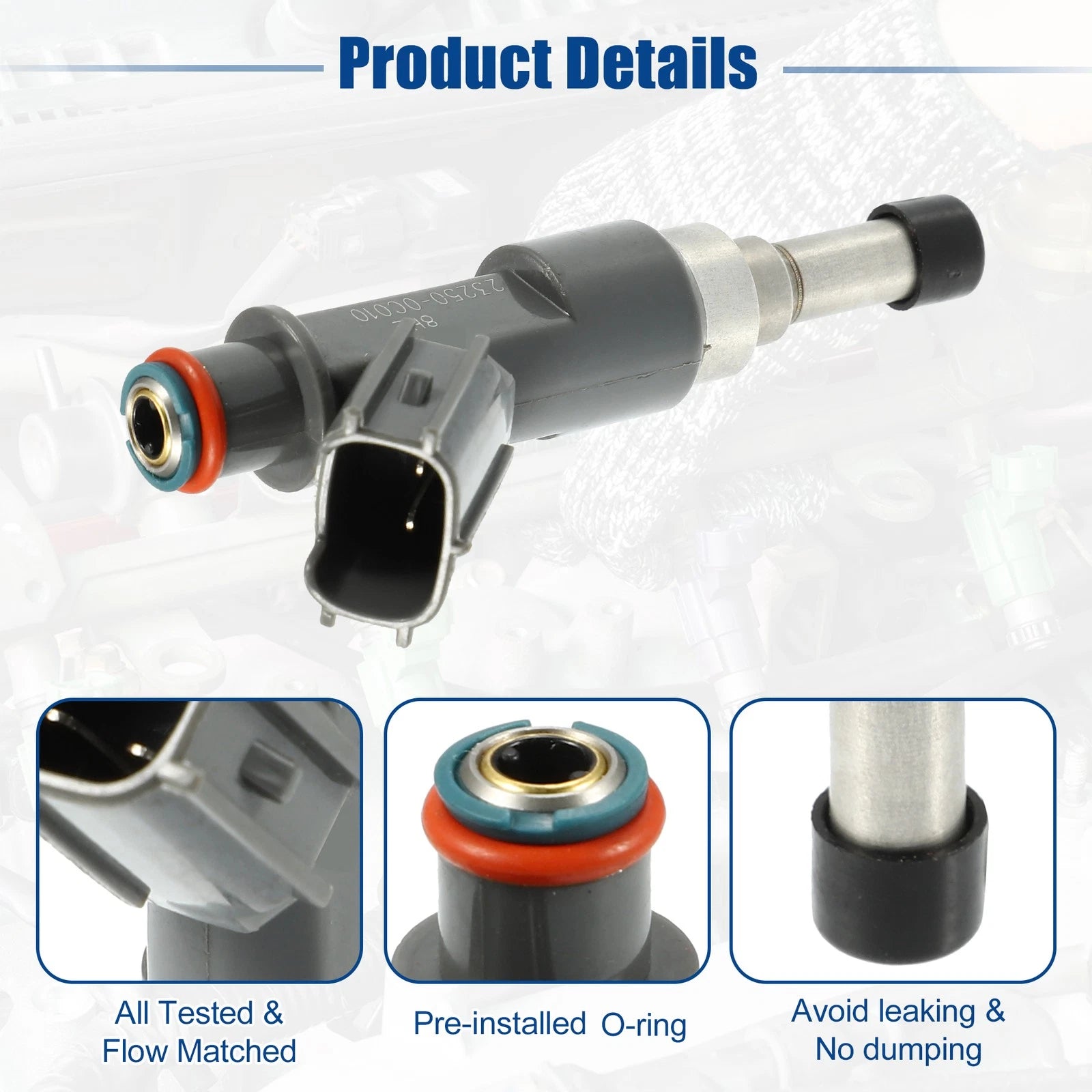 Fuel Injector Nozzle for Toyota Tacoma 2.7L (2005–2014) 23209-79155