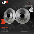 Front Brake Rotors & Pads Set for Ford Explorer (2006-2010)