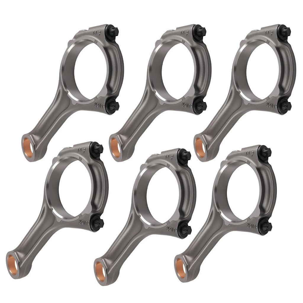 Set of 6 Connecting Rods for RAM 1500 3.0L V6 Turbo Diesel (2014–2018)