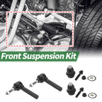 Set of 4 Front Suspension Kit Outer Tie Rod Ends Lower Ball Joint for Jeep Compass (2007–2023)