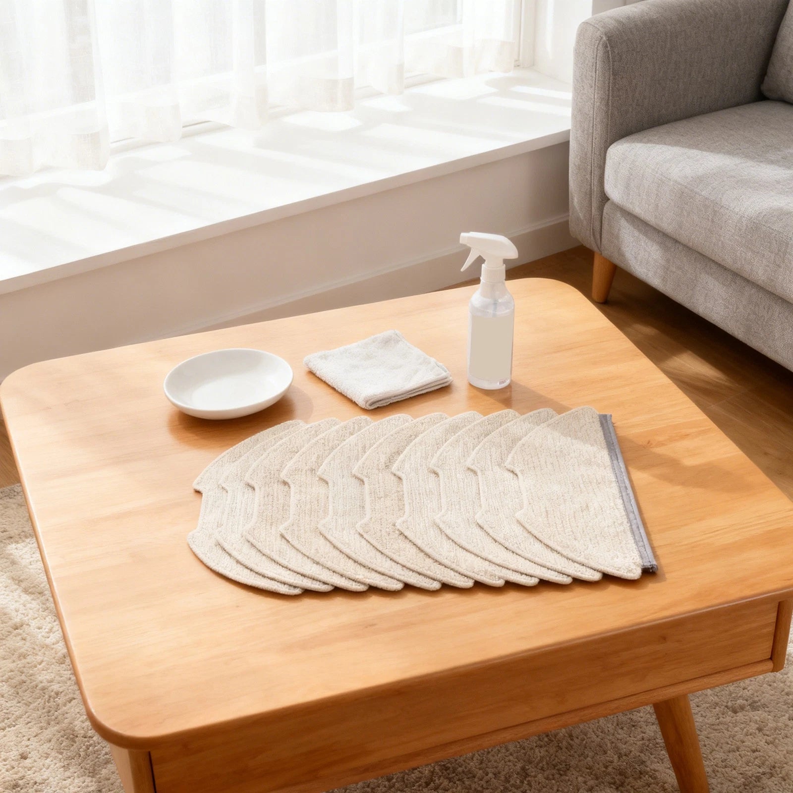 Replacement Mop Cloths for Airrobo GT21 (Pack of 4 or 10)