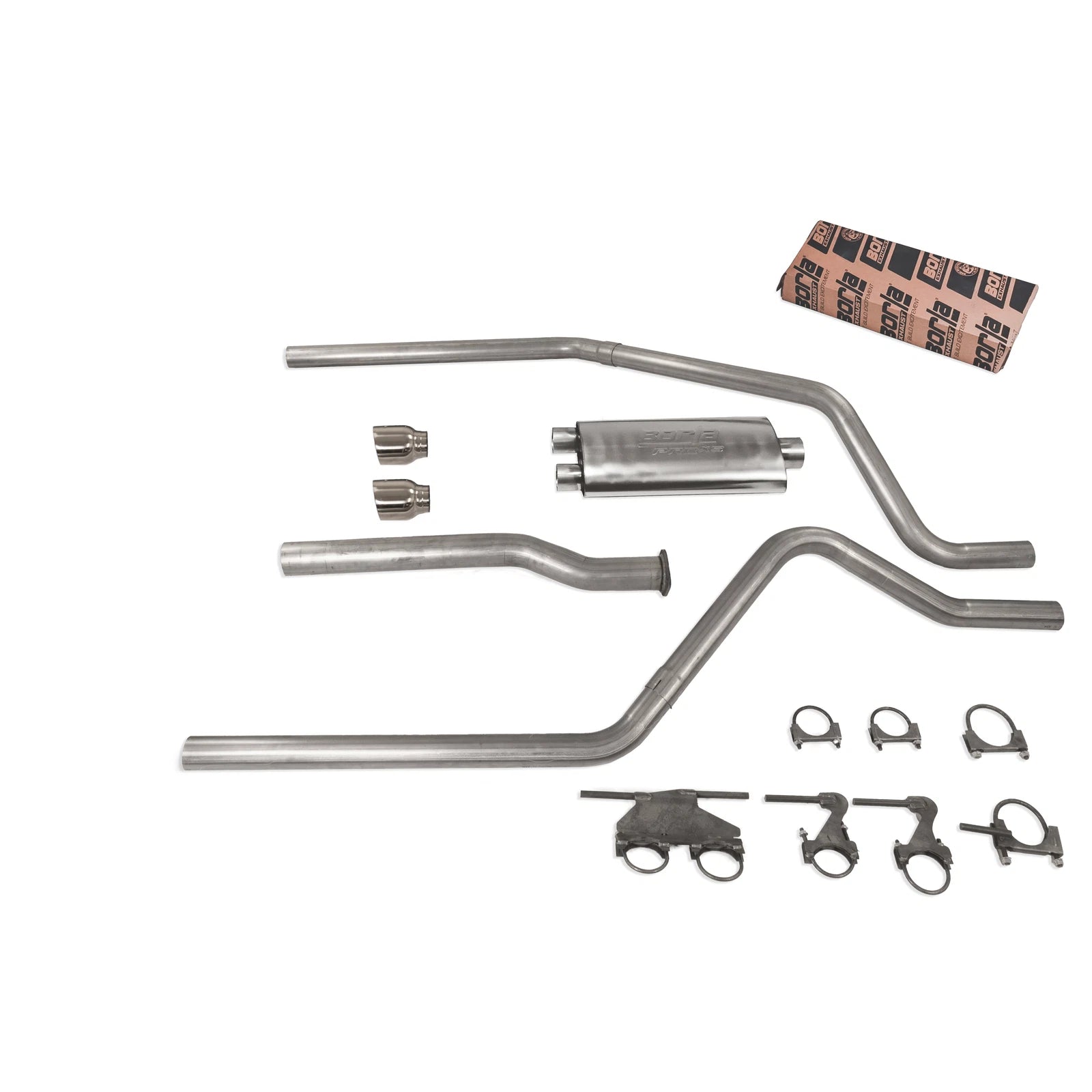 Borla Pro SS Muffler DBW T for Dodge Ram 1500 (2019–2025) 2.5" Dual Exhaust