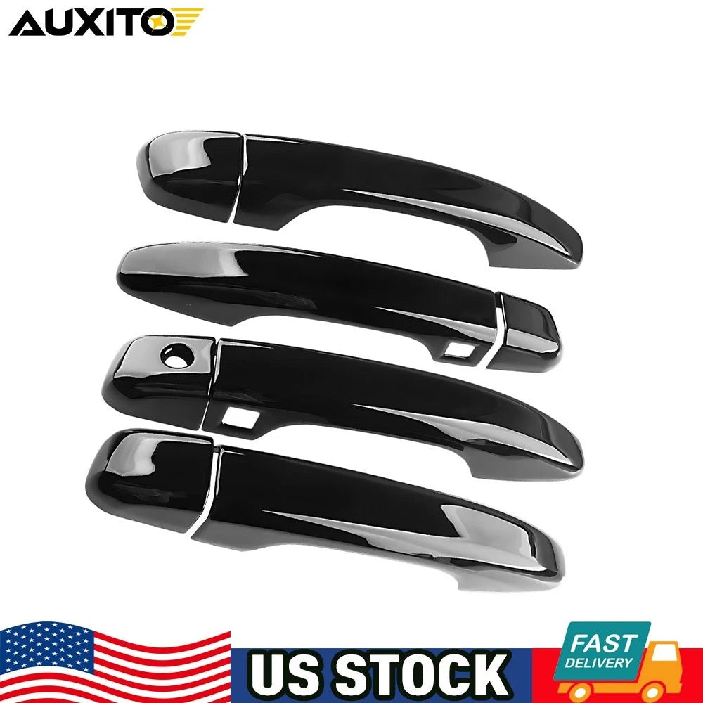 Set of 4 Gloss Black Door Handle Covers for Honda Accord (2018–2022)