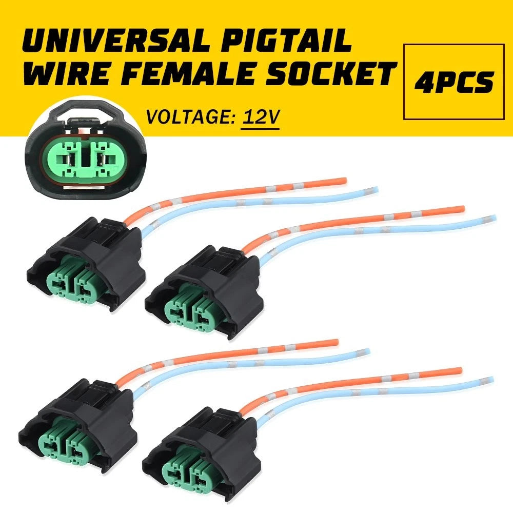 H11 Wire Pigtail Connector for Fog Light Bulb Repair (EXV)
