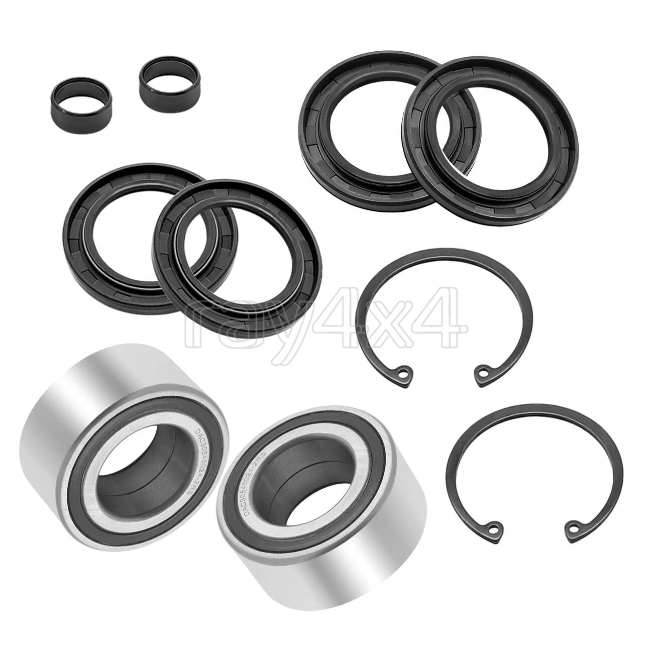 Front Wheel Bearings Seal Kit for Honda Rincon 650 680 (TRX650FA/FGA, TRX680FA/FGA)
