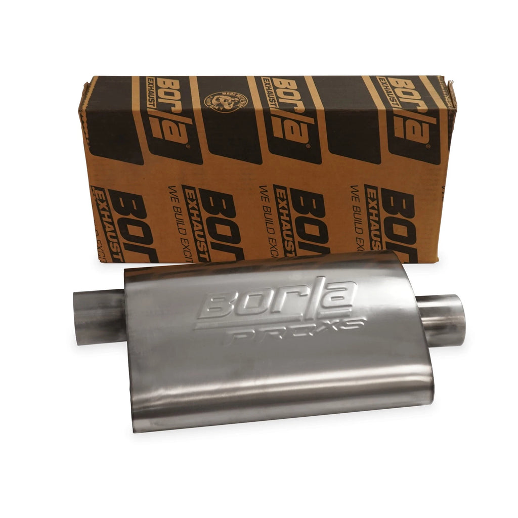 2.5" Aluminized Exhaust Kit for Jeep Wrangler TJ (2001–2006) - Borla Tip