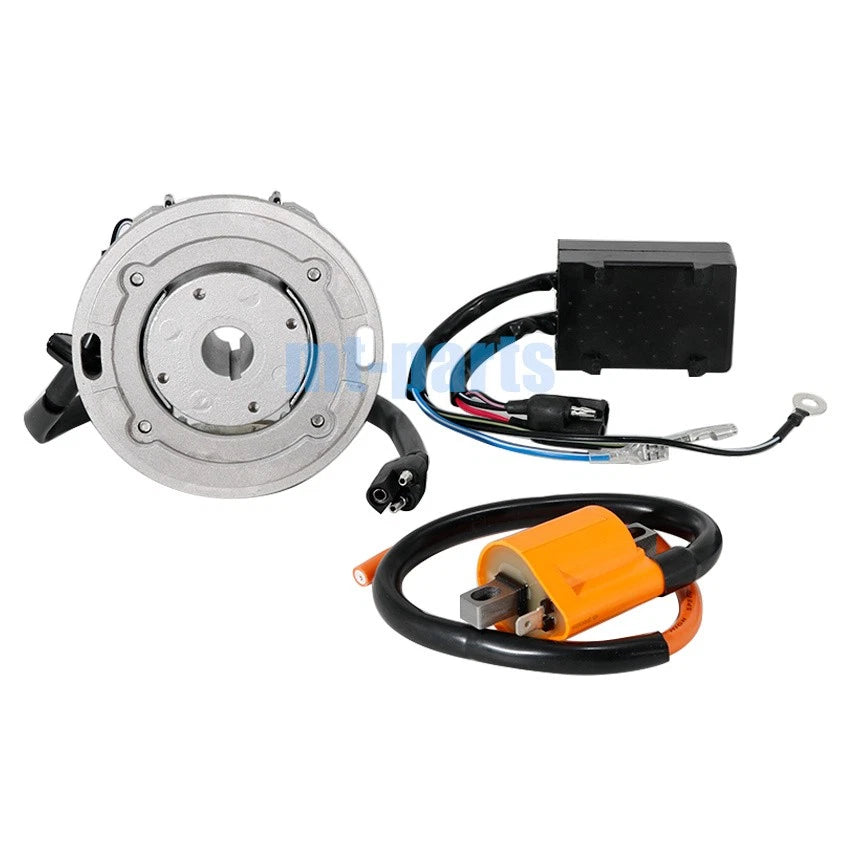 Stator Flywheel Rotor & CDI Ignition Coil Kit for Suzuki RM125/RM250 (1979–1986)