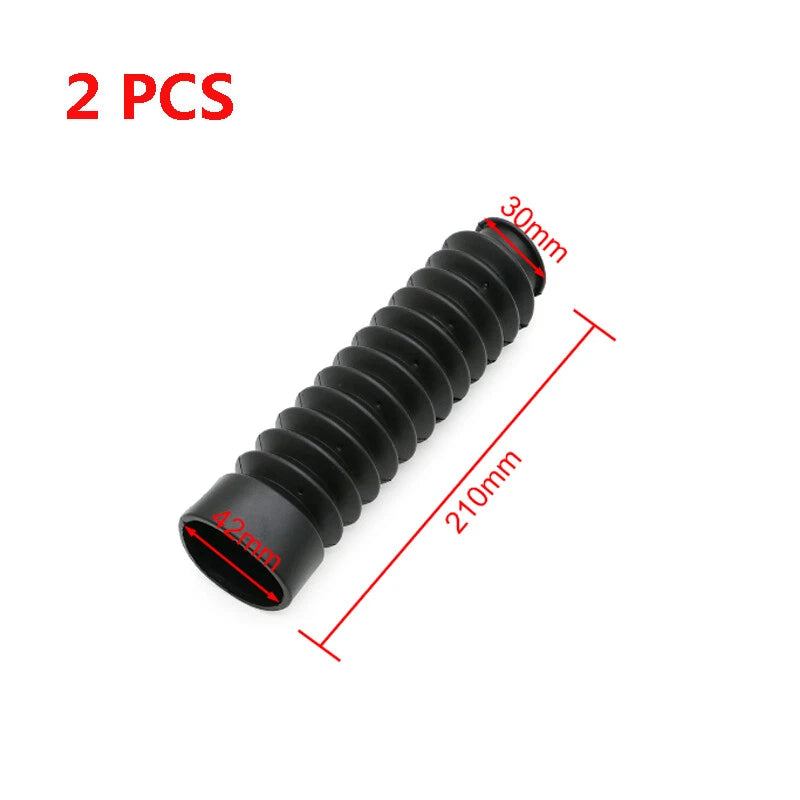 2X Front Fork Suspension Shock Cover Dust Boots for Honda XR100R CRF100F CRF125F