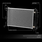 Aluminum Radiator for Saab 93 900 (1991–2002) 2080