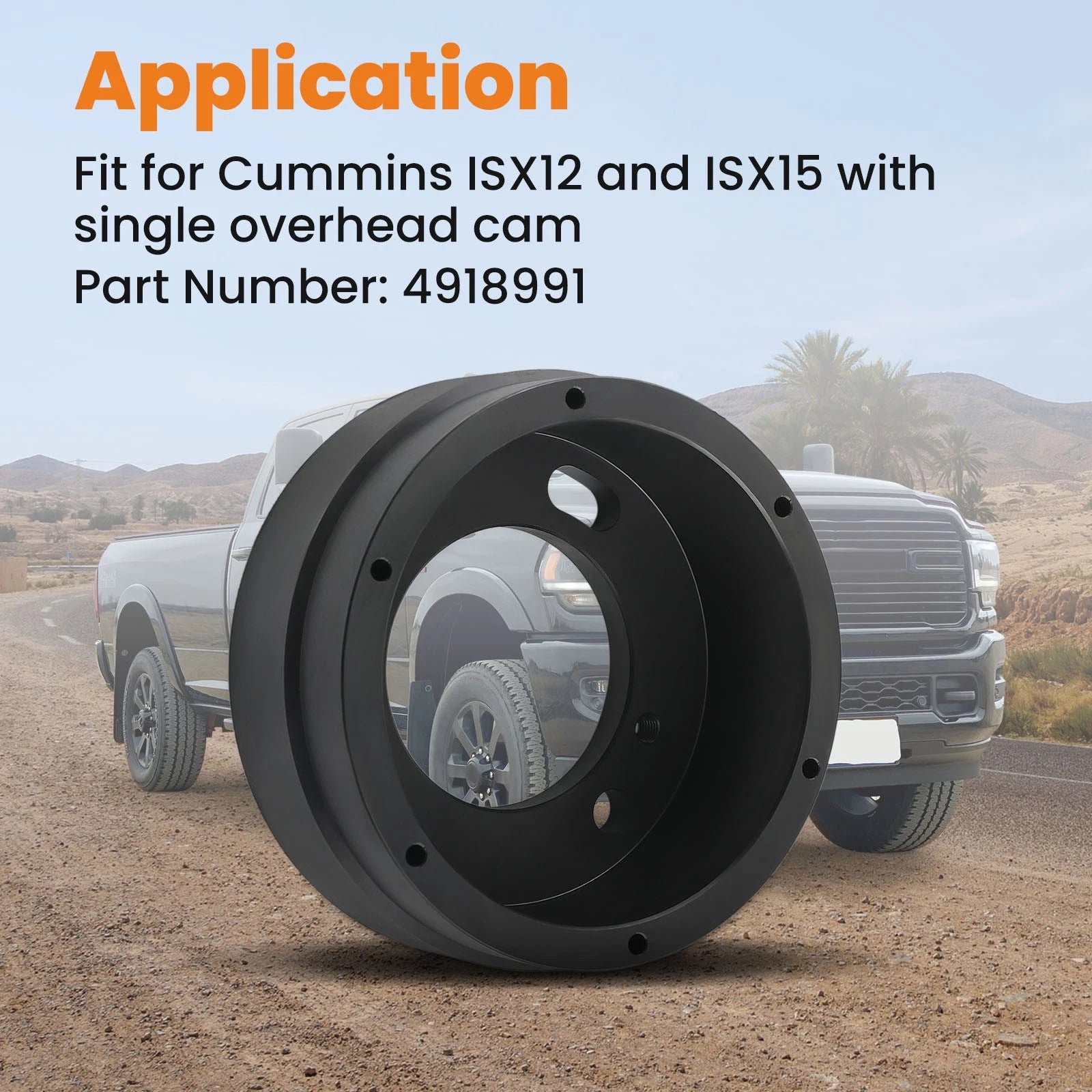 Crankshaft Front Seal Wear Sleeve Remover Installer for Cummins ISX (2010–2020)
