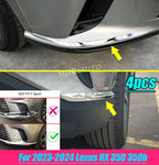 Steel Front + Rear Bumper Corner Cover Protector for Lexus RX (2023–2024)