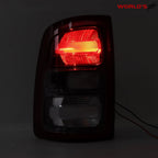 Tail Light for Dodge Ram 2500 3500 (2019–2022) Black Trim Halogen Left