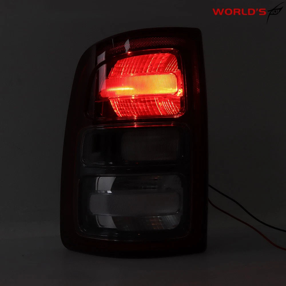 Tail Light for Dodge Ram 2500 3500 (2019–2022) Black Trim Halogen Left