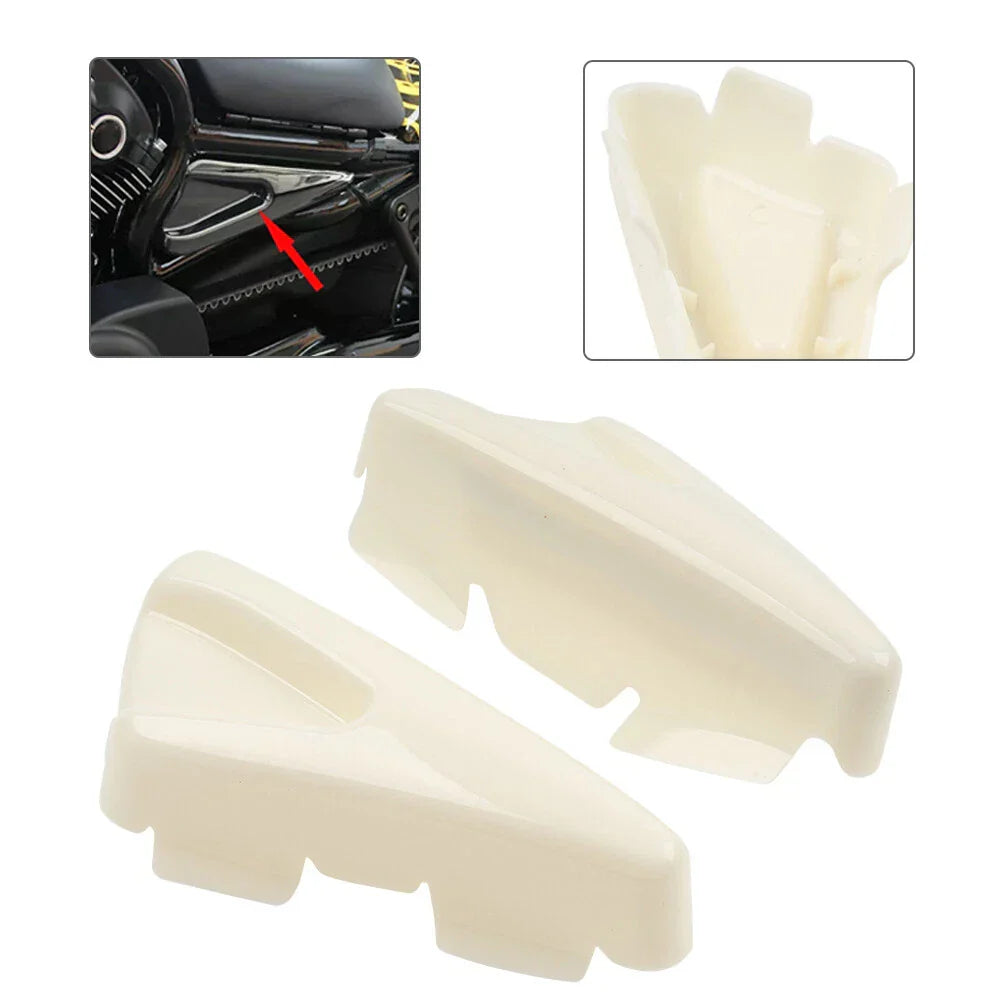 White Side Frame Tank Covers for Harley V-Rod Muscle Night Rod (2007-2017)