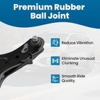 10Pc Control Arm Ball Joint for Hyundai Santa Fe Kia Sorento (2007–2013)