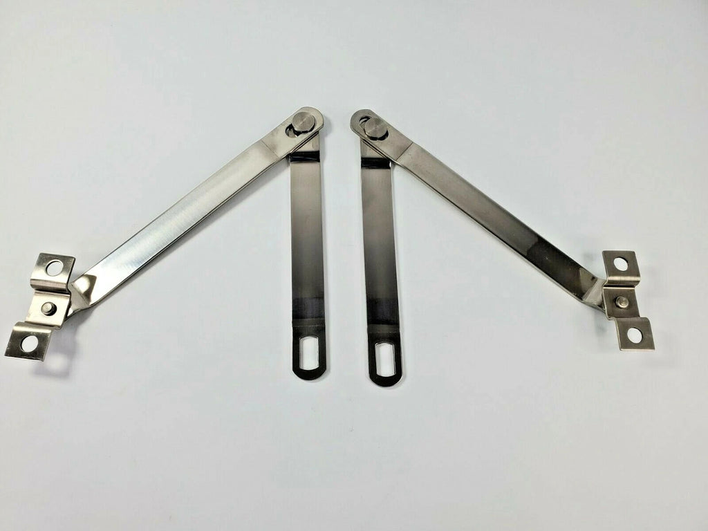 Stainless Tailgate Linkage Replacement Supports Hinges for Ford Truck (1964–1972)