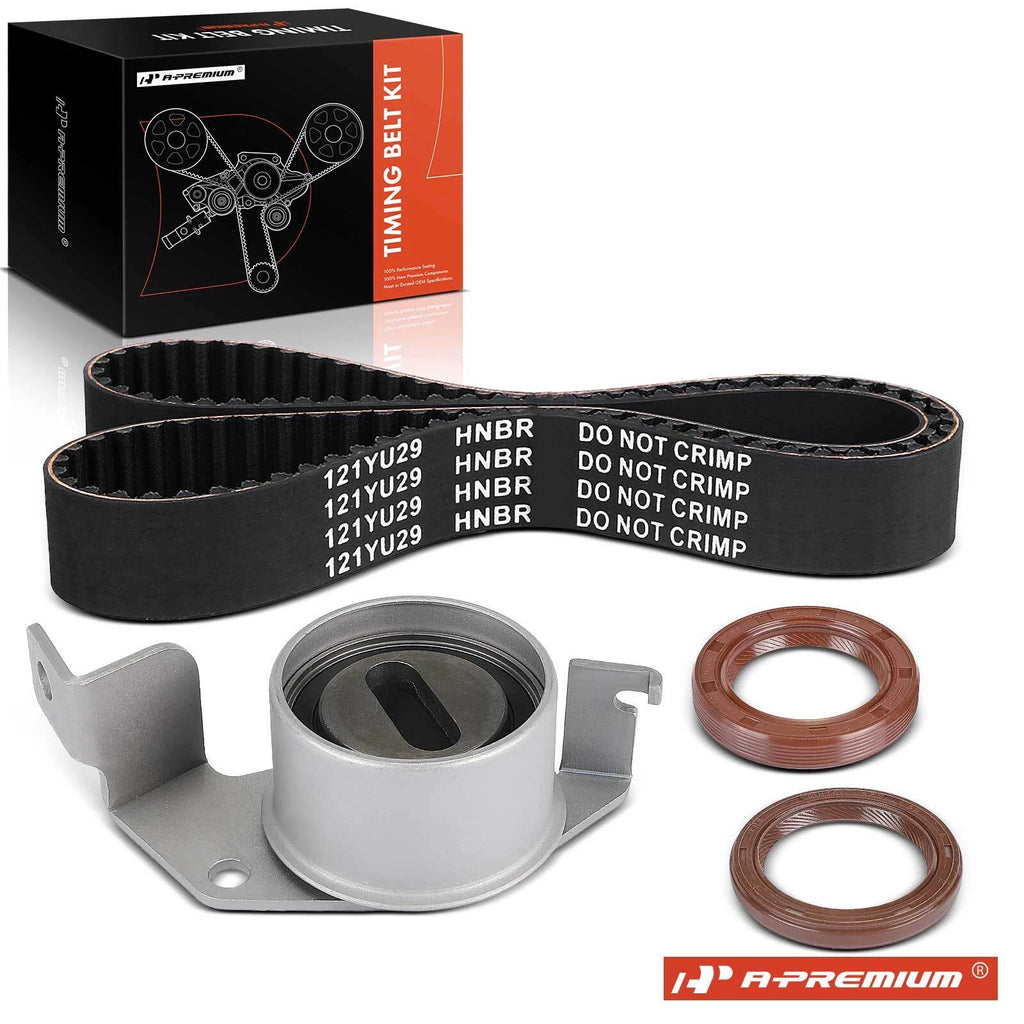4X Timing Belt Kit for Mitsubishi Lancer (2002–2007) Naturally Aspirated