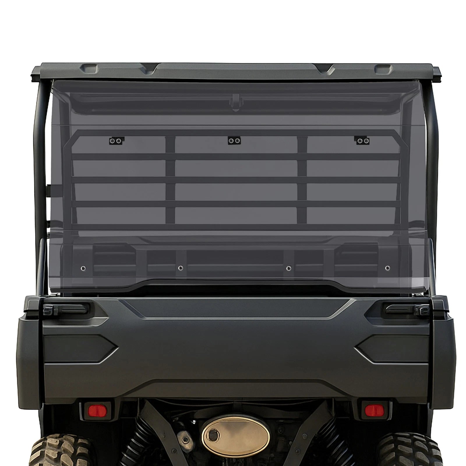 Smoked Windshield for Kawasaki Mule Pro FXT/DXT (2015–2023)