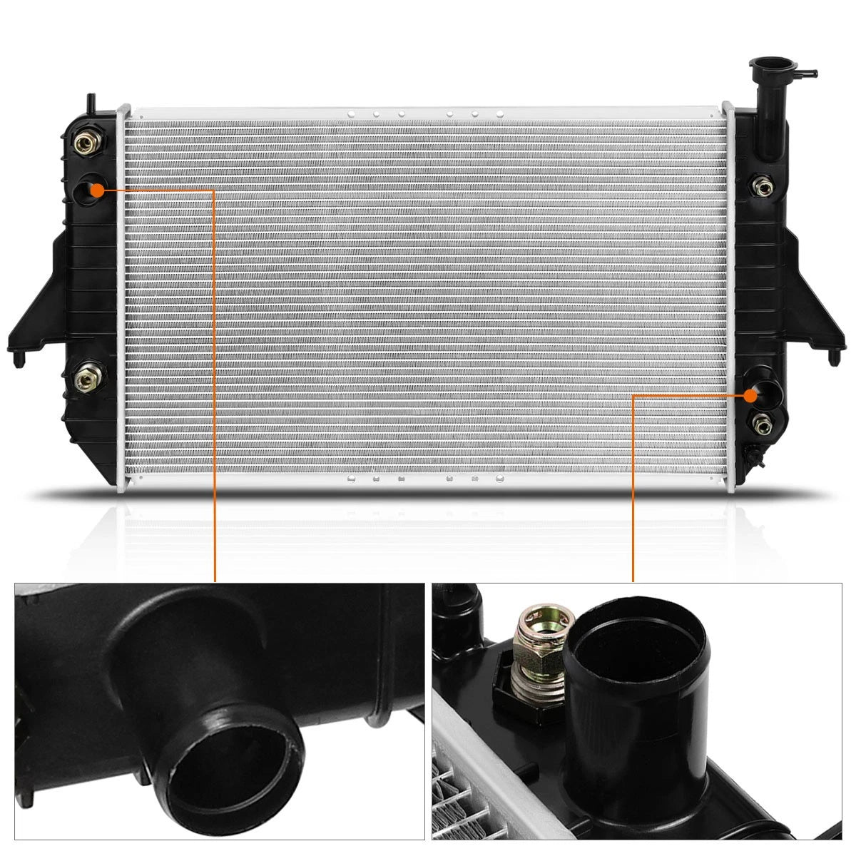 Aluminum Core Radiator for Chevy Astro/GMC Safari 1996–2005 DPI-1786