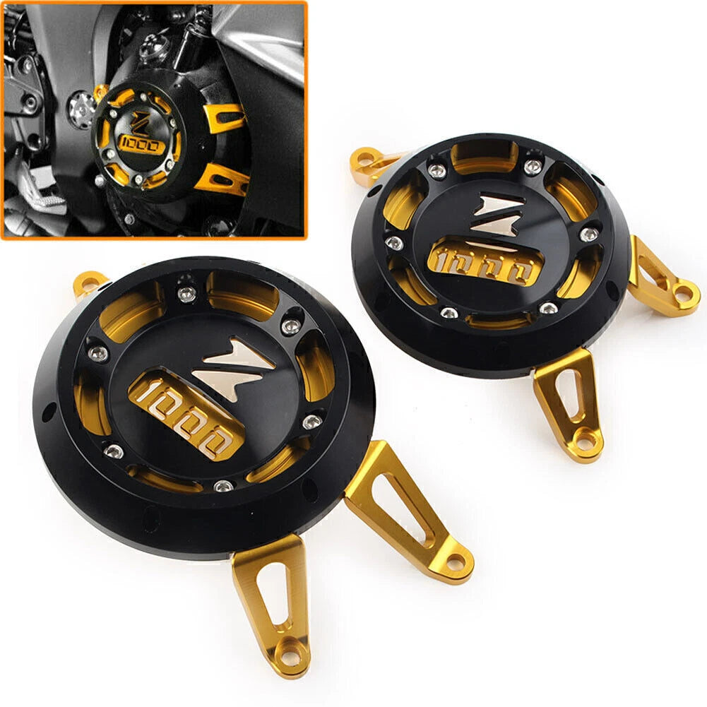 1 Pair CNC Engine Stator Cover Protector for Kawasaki Z1000 (2010–2016), Z1000SX (2010–2017)