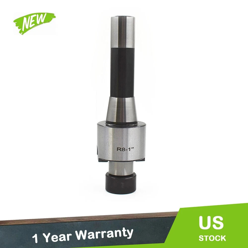 1 Inch R8 Shank Shell Milling Arbor Adapter Holder