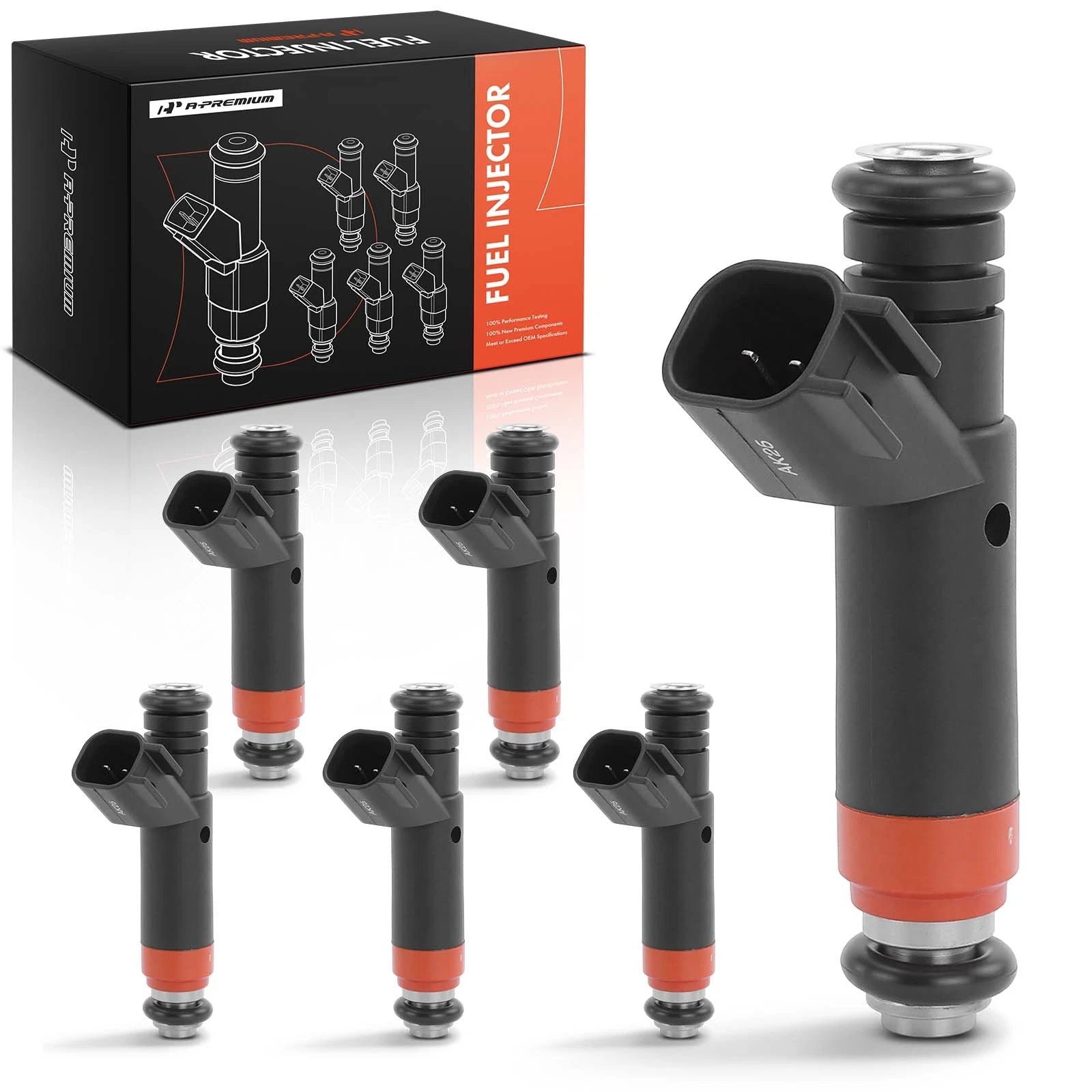 6x Fuel Injector for Ford F-150 E-150 E-250 (1999–2003)