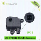 2X HVAC Heater Blend Door Actuator for Chrysler Town and Country (2001–2007)