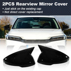 2X Left Right Side Ox Horn Wing Mirror Cover for Honda Civic (2022–2025)