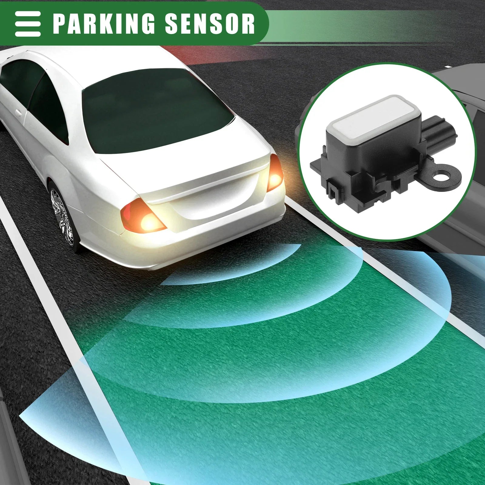 2 x Bumper Reverse Parking Assist Sensors for Lexus GS300 (2006)