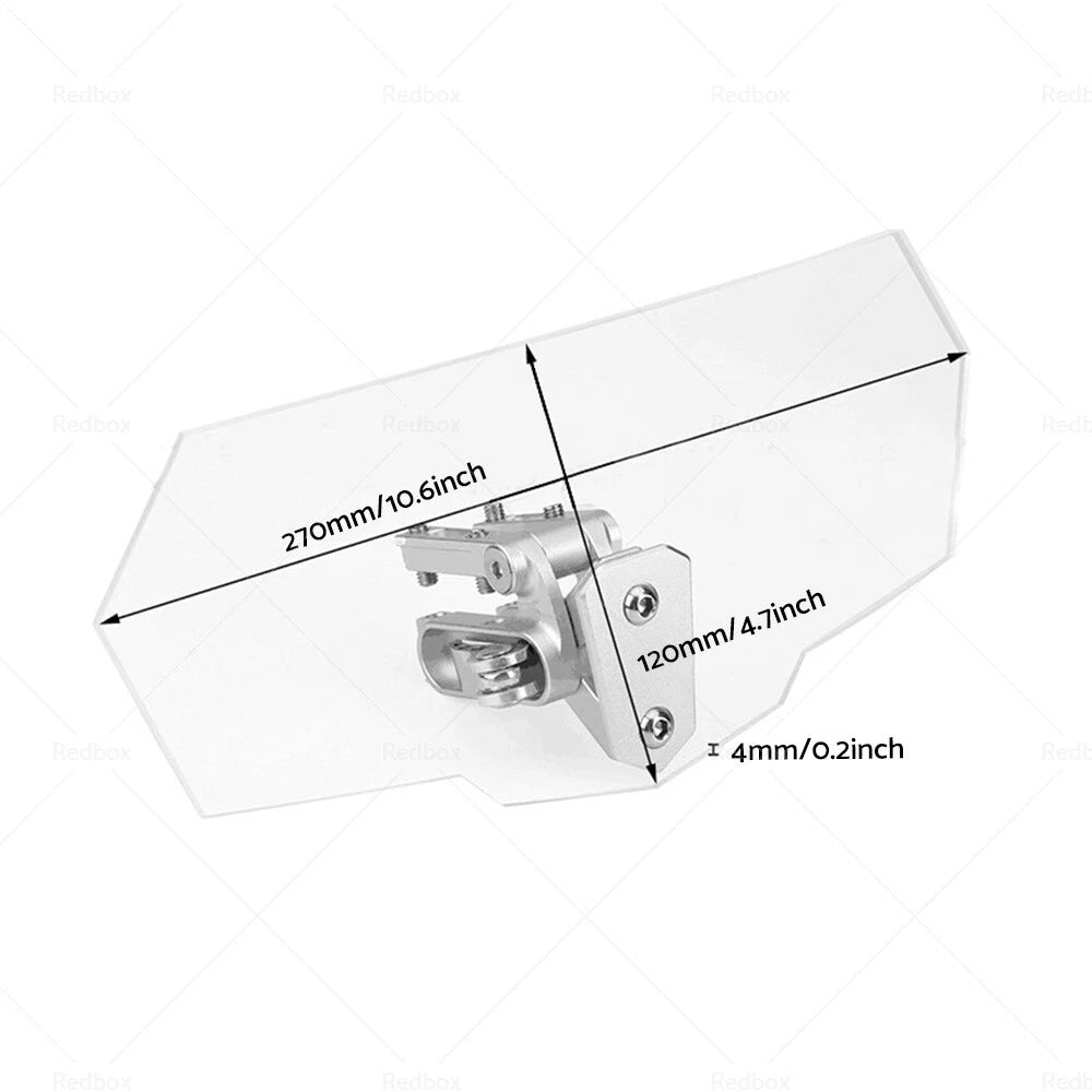 Windshield Extension Clip for BMW R1200GS (2004–2013)