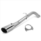 5" Rolled Muffler Tip Catback Exhaust System for Dodge Ram 2500 3500 (2013–2018)