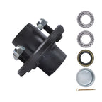 1" Trailer Hub Kit for 2" Axle (4 Bolt, 4 Inch Circle)