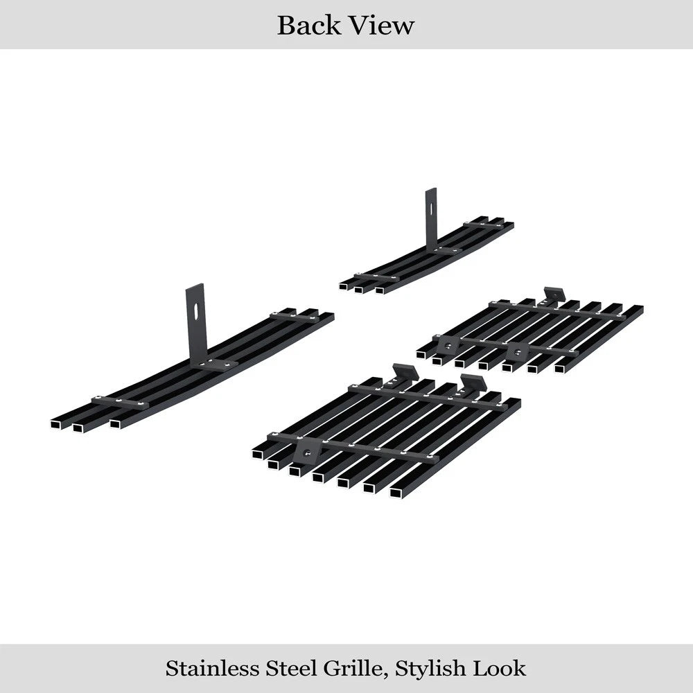 Black Billet Grille Combo for Chevy Silverado (2003-2006)