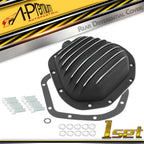 Rear Aluminum Differential Cover with Drain Plug for Chevrolet GMC