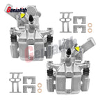 Set of 2 Rear Disc Brake Calipers w/Bracket for Suzuki SX4 (2007–2013)
