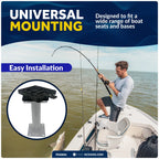 Quick-Release Seat Swivel Mount Bracket for Marine Boat FO3891
